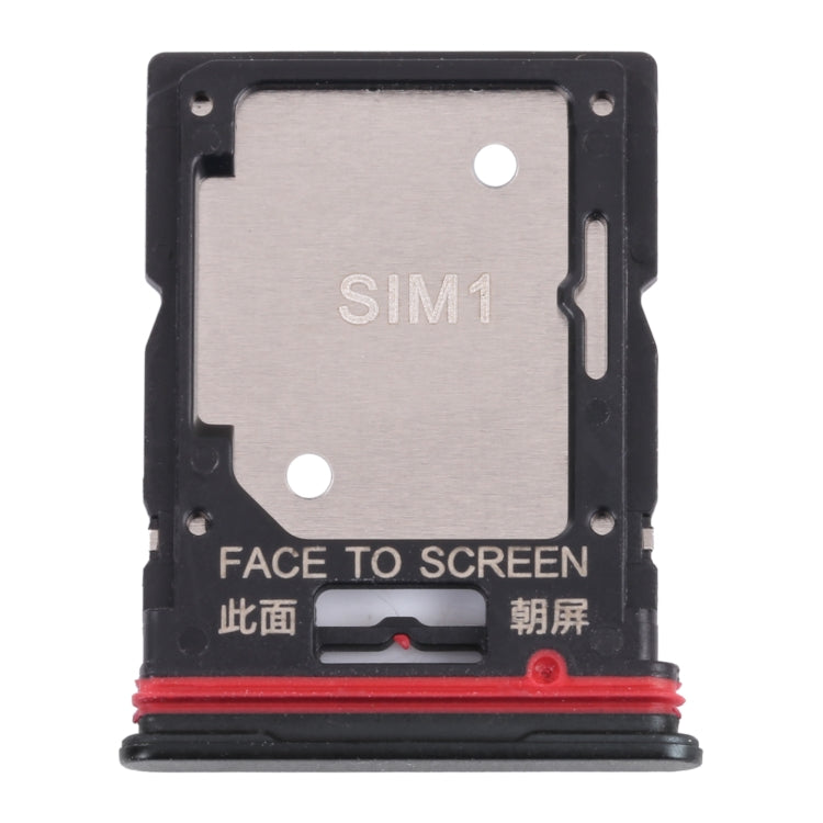 Plateau pour carte SIM + plateau pour carte SIM / plateau pour carte Micro SD pour Xiaomi Redmi Note 11 Pro (Chine) 21091116C / Redmi Note 11 Pro+ 5G / 11i / 11i HyperCharge 5G 21091116UI