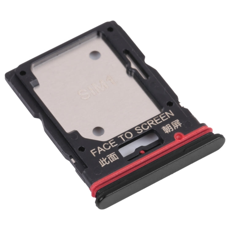 Plateau pour carte SIM + plateau pour carte SIM / plateau pour carte Micro SD pour Xiaomi Redmi Note 11 Pro (Chine) 21091116C / Redmi Note 11 Pro+ 5G / 11i / 11i HyperCharge 5G 21091116UI