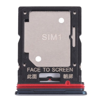 Plateau pour carte SIM + plateau pour carte SIM / plateau pour carte Micro SD pour Xiaomi Redmi Note 11 Pro (Chine) 21091116C / Redmi Note 11 Pro+ 5G / 11i / 11i HyperCharge 5G 21091116UI