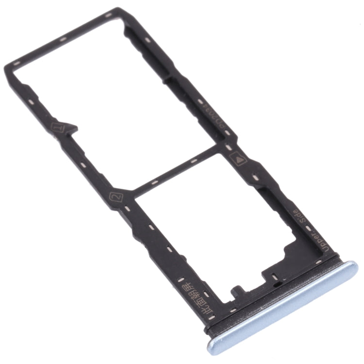 Pour vivo Y30 Standard / Y12s Plateau de carte SIM + Plateau de carte SIM + Plateau de carte Micro SD