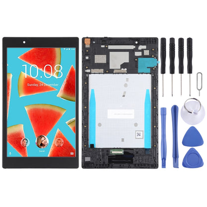 Écran LCD et numériseur complet avec cadre pour Lenovo Tab 4 (8 pouces) TB-8504, TB-8504X, TB-8504F, TB-8504N