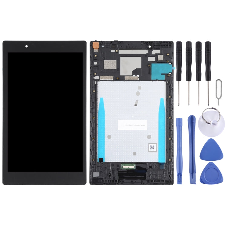 Écran LCD et numériseur complet avec cadre pour Lenovo Tab 4 (8 pouces) TB-8504, TB-8504X, TB-8504F, TB-8504N