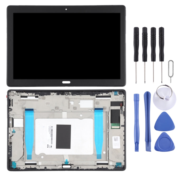 Écran LCD et numériseur complet avec cadre pour Lenovo Tab P10 TB-X705, TB-X705L, TB-X705F, TB-X705N