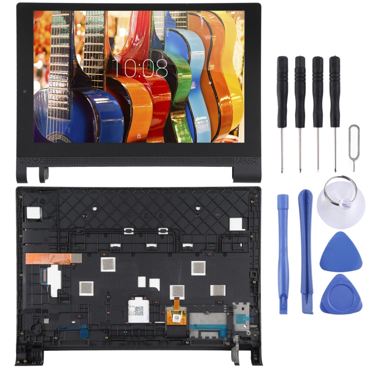 Écran LCD et numériseur complet avec cadre pour Lenovo Yoga Tab 3 (10 pouces) YT3-X50, YT3-X50F, YT3-X50M