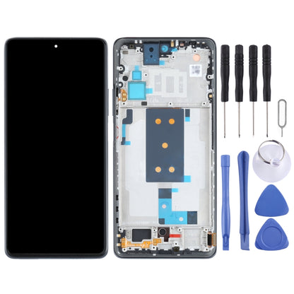 Écran LCD d'origine en matériau OLED et ensemble complet de numériseur avec cadre pour Xiaomi Mi 11T / 11T Pro