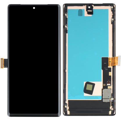 Écran LCD matériel AMOLED et assemblage complet de numériseur avec cadre pour Google Pixel 6 Pro