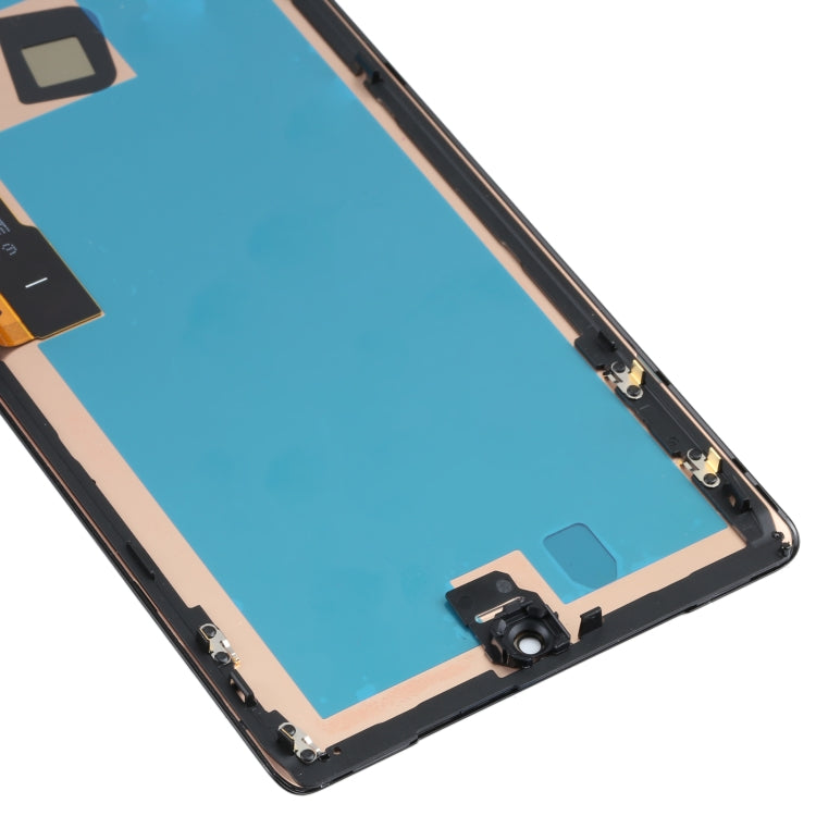 Écran LCD matériel AMOLED et assemblage complet de numériseur avec cadre pour Google Pixel 6 Pro