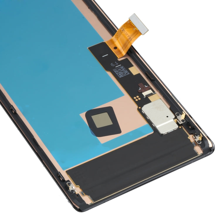 Écran LCD matériel AMOLED et assemblage complet de numériseur avec cadre pour Google Pixel 6 Pro