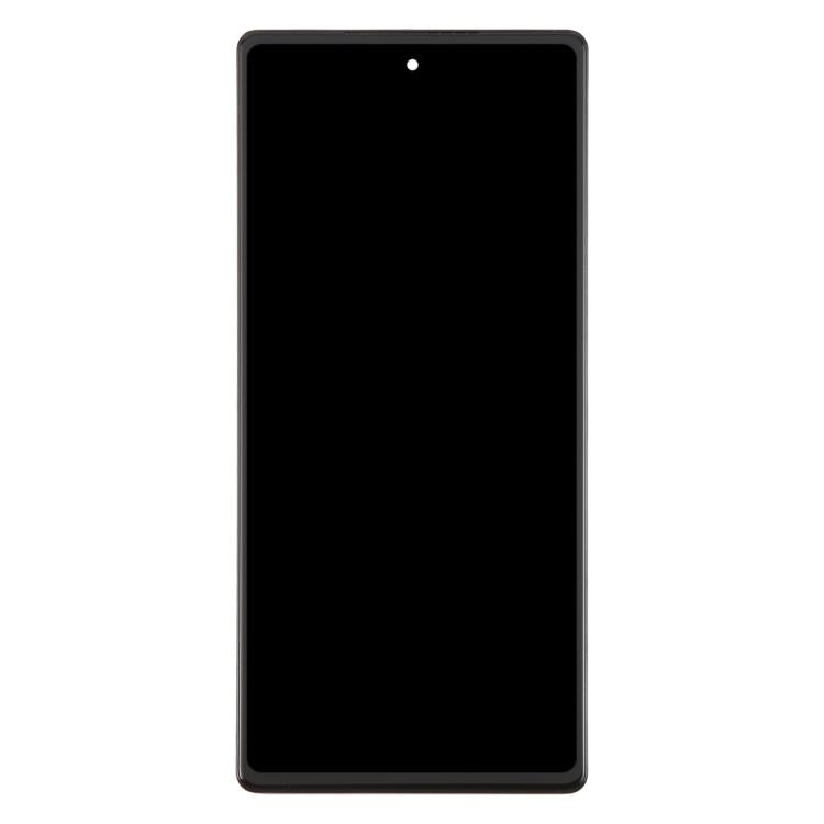 Écran LCD matériel AMOLED et assemblage complet de numériseur avec cadre pour Google Pixel 6
