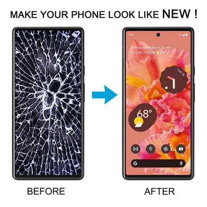 Écran LCD matériel AMOLED et assemblage complet de numériseur avec cadre pour Google Pixel 6