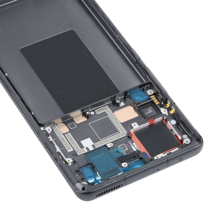 Plaque de lunette de cadre LCD de boîtier avant d'origine pour Xiaomi 12 Pro / 12 dimensions / 12S Pro