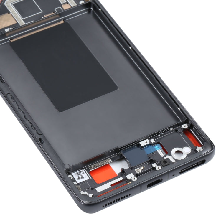 Plaque de lunette de cadre LCD de boîtier avant d'origine pour Xiaomi 12 Pro / 12 dimensions / 12S Pro
