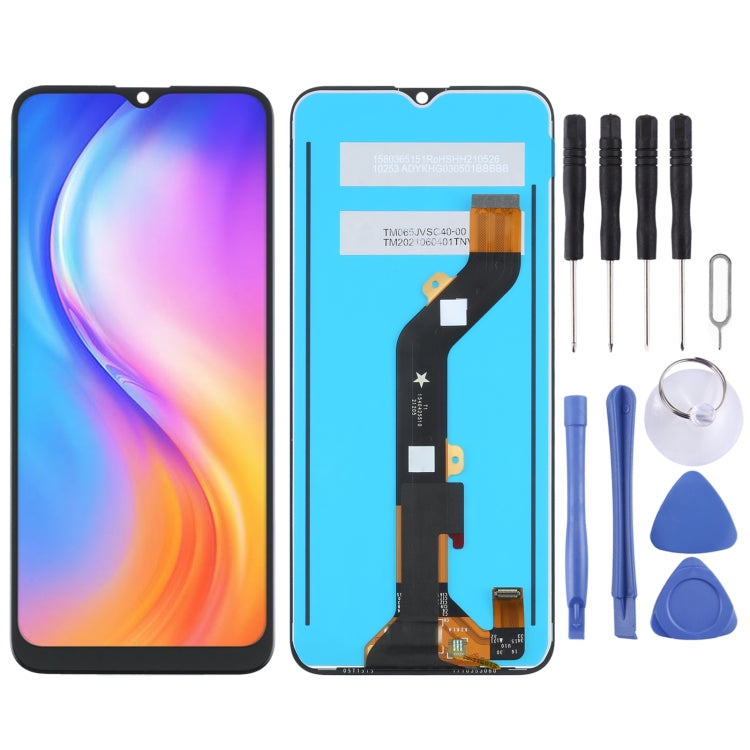 Écran LCD d'origine et numériseur assemblage complet pour Tecno Spark Go 2020 / Spark 6 Go / Infinix Hot 10 Lite / Infinix Smart 5