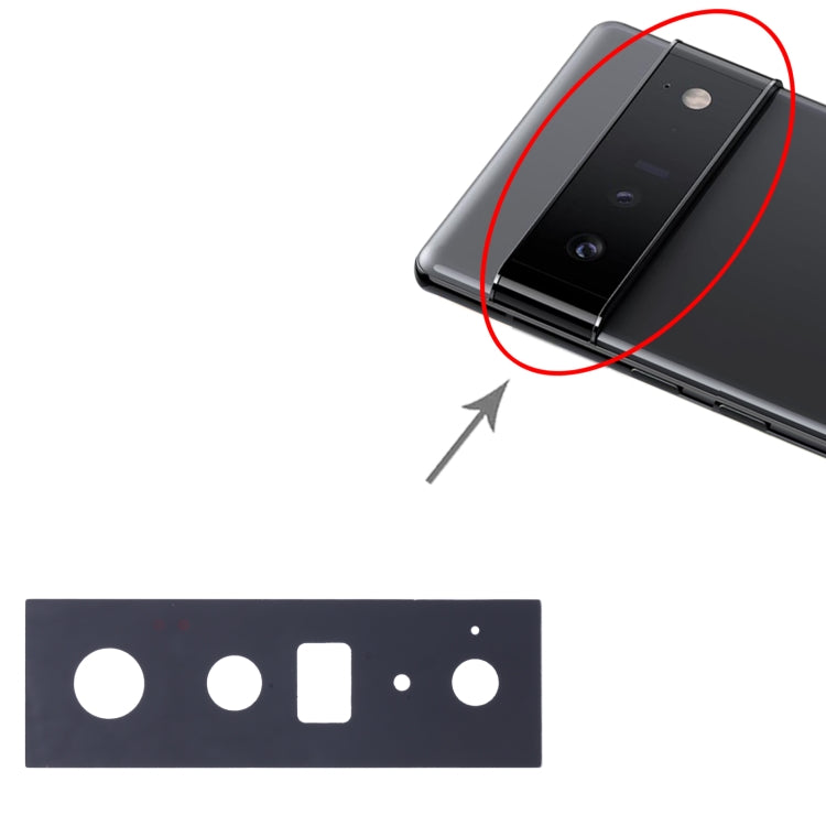 Objectif de la caméra arrière pour Google Pixel 6 Pro