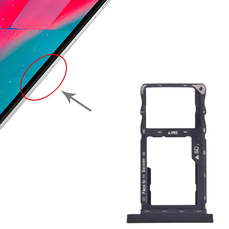 Plateau de carte SIM + plateau de carte Micro SD pour Lenovo Tab M10 FHD REL TB-X605LC X605