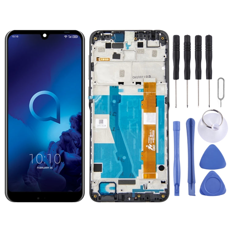 Écran LCD et numériseur complet avec cadre pour Alcatel 3 / 3L 2019 OT-5053 5053K