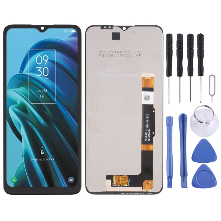 Ensemble complet d'écran LCD et de numériseur pour TCL 30 XE 5G