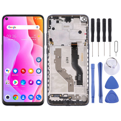 Écran LCD et numériseur complet avec cadre pour TCL 10L / 10 Lite T770H