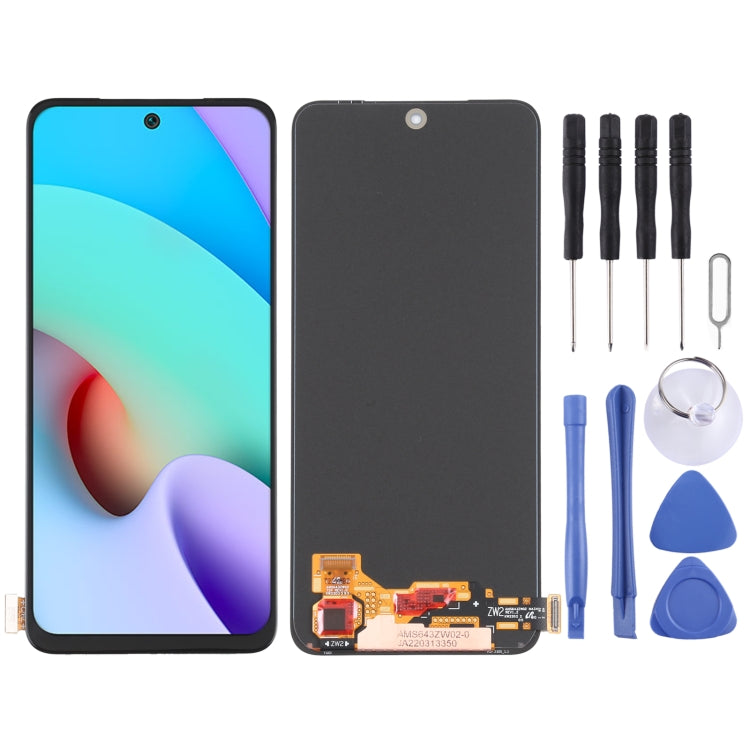 Matériau AMOLED écran LCD d'origine et numériseur assemblage complet pour Xiaomi Redmi Note 11 4G / Redmi Note 11S 4G/Poco M4 Pro