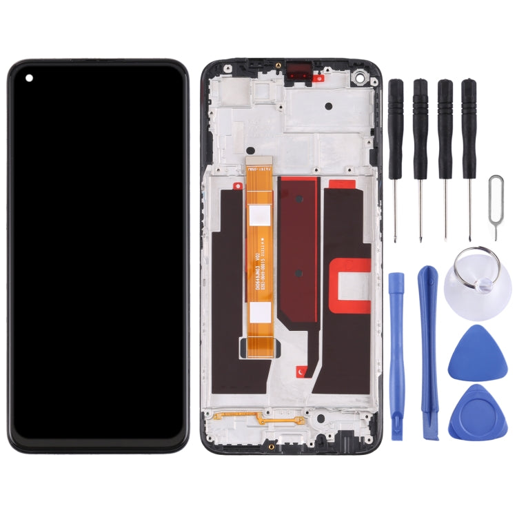 Écran LCD d'origine et numériseur complet avec cadre pour OPPO A74 5G CPH2197 CPH2263