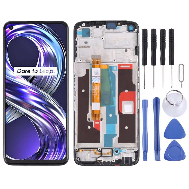 Écran LCD et numériseur complet avec cadre pour OPPO Realme 8i RMX3151
