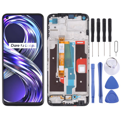 Écran LCD et numériseur complet avec cadre pour OPPO Realme 8i RMX3151