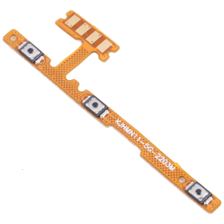 Câble flexible pour bouton d'alimentation et bouton de volume, pour Xiaomi Redmi Note 11 (Chine) 21091116AC / Redmi Note 11T 5G 21091116AI