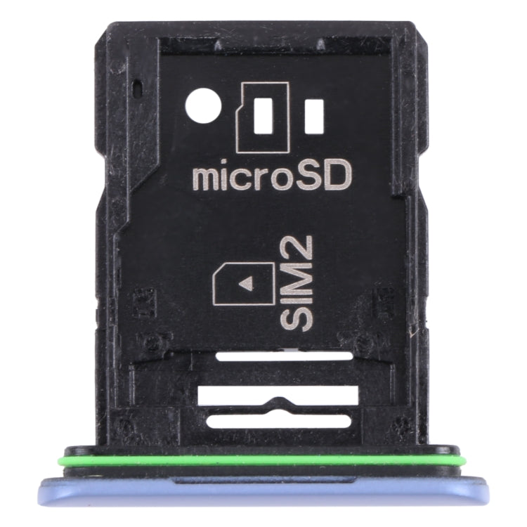 Plateau de carte SIM d'origine + plateau de carte SIM / plateau de carte Micro SD pour Sony Xperia 10 III