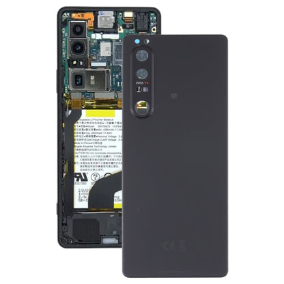 Cache arrière de batterie d'origine avec objectif d'appareil photo pour Sony Xperia 1 III
