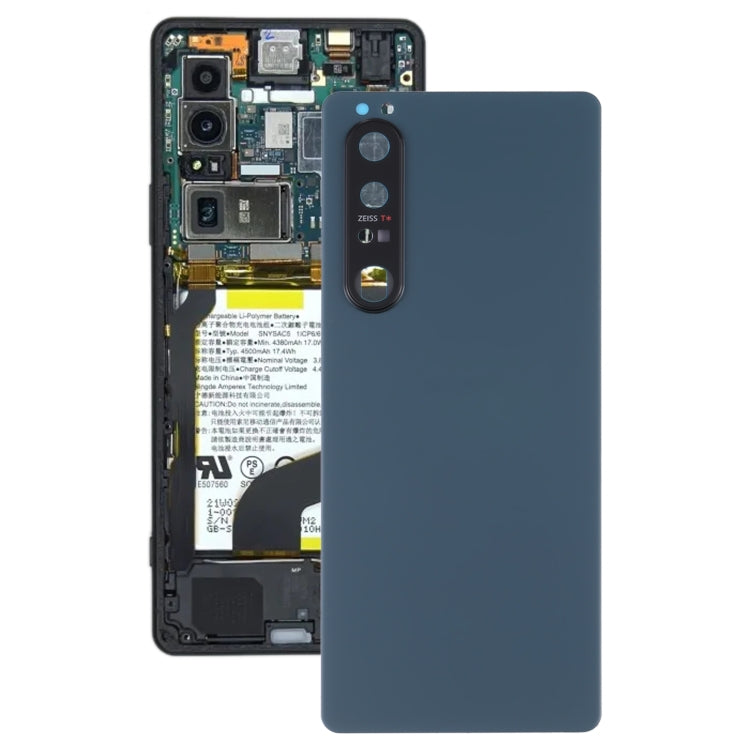 Cache arrière de batterie d'origine avec objectif d'appareil photo pour Sony Xperia 1 III