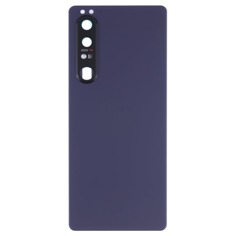 Cache arrière de batterie d'origine avec objectif d'appareil photo pour Sony Xperia 1 III