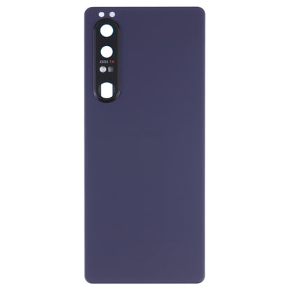 Cache arrière de batterie d'origine avec objectif d'appareil photo pour Sony Xperia 1 III