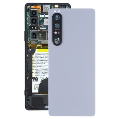 Cache arrière de batterie d'origine avec objectif d'appareil photo pour Sony Xperia 1 III