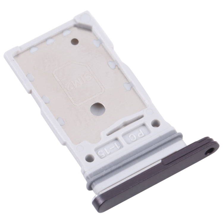 Pour Samsung Galaxy S21 FE 5G SM-G990B Plateau de carte SIM d'origine + Plateau de carte SIM