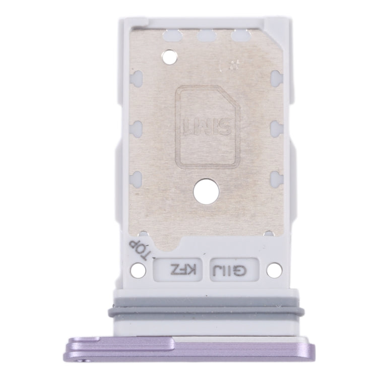 Pour Samsung Galaxy S21 FE 5G SM-G990B Plateau de carte SIM d'origine + Plateau de carte SIM