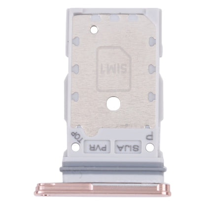 Pour Samsung Galaxy S22 + 5G / S22 5G / SM-S906B SM-S901B Plateau de carte SIM d'origine + Plateau de carte SIM