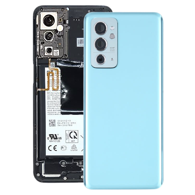 Couvercle arrière de batterie en verre d'origine pour OnePlus 9RT 5G MT2110 MT2111, avec objectif d'appareil photo
