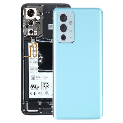 Couvercle arrière de batterie en verre d'origine pour OnePlus 9RT 5G MT2110 MT2111, avec objectif d'appareil photo