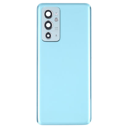 Couvercle arrière de batterie en verre d'origine pour OnePlus 9RT 5G MT2110 MT2111, avec objectif d'appareil photo