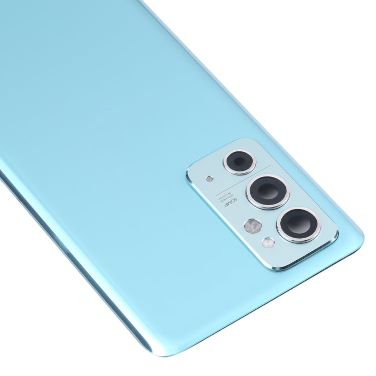 Couvercle arrière de batterie en verre d'origine pour OnePlus 9RT 5G MT2110 MT2111, avec objectif d'appareil photo