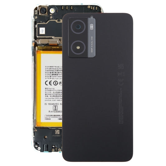 Couvercle arrière de batterie d'origine pour OPPO A77 5G / A77s, avec couvercle d'objectif d'appareil photo