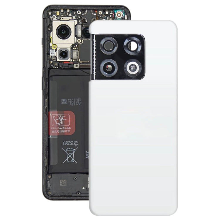 Pour OnePlus 10 Pro, couvercle arrière de batterie d'origine
