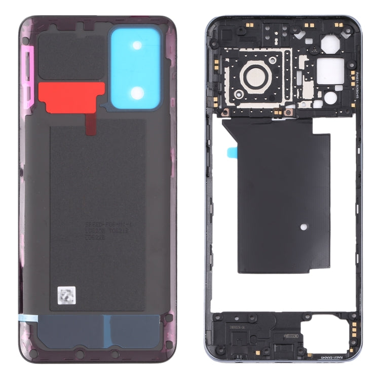 Pour OPPO Realme GT Neo RMX3031, plaque de cadre central + couvercle arrière de la batterie, For OPPO Realme GT Neo (Black), For OPPO Realme GT Neo (Silver)