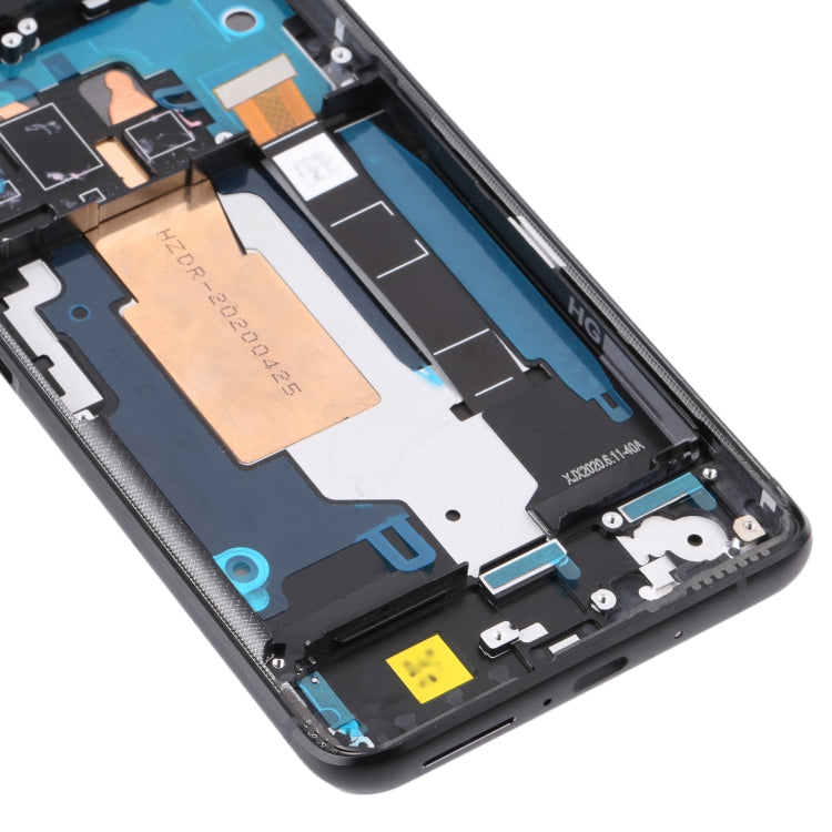 Écran LCD matériel AMOLED 90Hz et numériseur assemblage complet avec cadre pour Asus Zenfone 7 Pro / Zenfone 7 ZS670KS ZS671KS