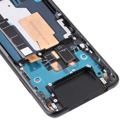 Écran LCD matériel AMOLED 90Hz et numériseur assemblage complet avec cadre pour Asus Zenfone 7 Pro / Zenfone 7 ZS670KS ZS671KS