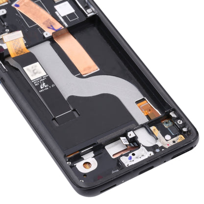 Écran LCD matériel AMOLED et numériseur complet avec cadre pour Asus Zenfone 8 ZS590KS