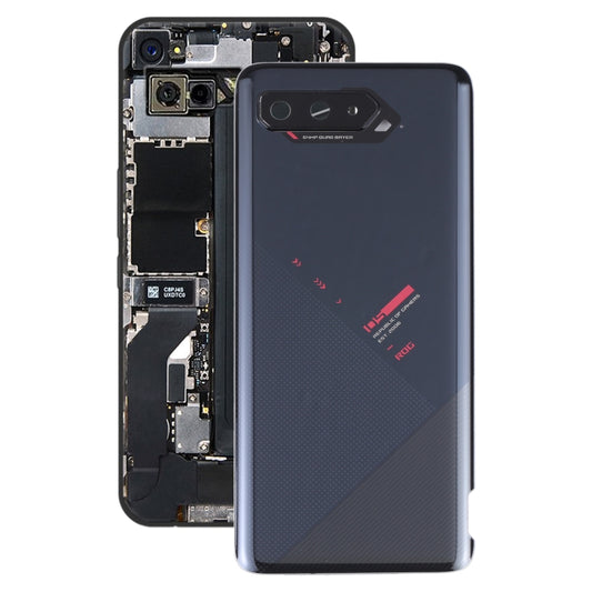 Cache arrière de batterie en verre pour Asus ROG Phone 5 ZS673KS