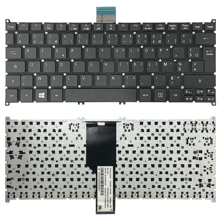 Clavier pour Acer Aspire One 725 726 756 V5-123 E3-112 S3-391 V3-112 V5-171, Version française