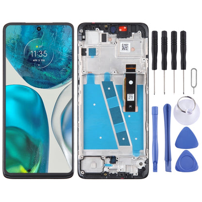 Écran LCD d'origine pour Motorola Moto G52, assemblage complet avec cadre