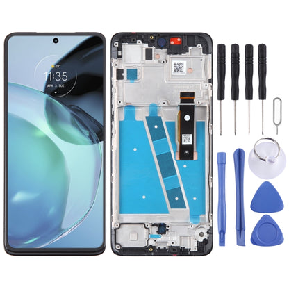 Écran LCD d'origine pour Motorola Moto G72, assemblage complet avec cadre